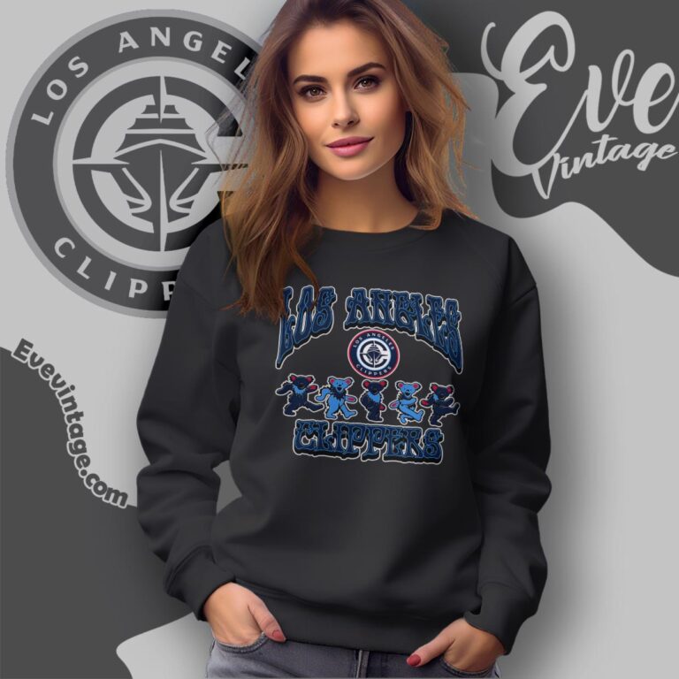 Dancing Bears Los Angeles Clippers Grateful Dead Shirt Sweatshirt Dancing Bears Los Angeles Clippers Grateful Dead Shirt Sweatshirt