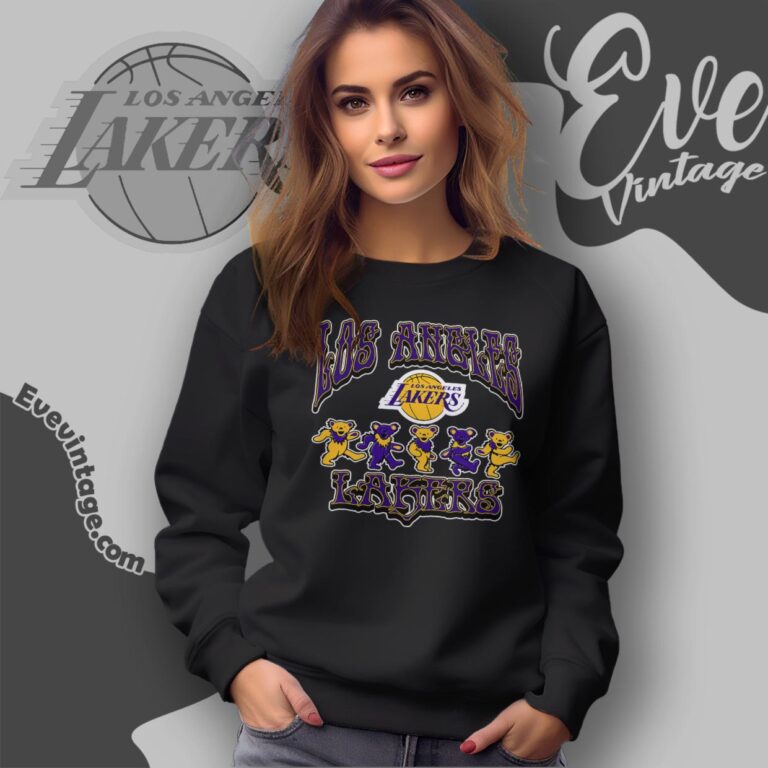 Dancing Bears Los Angeles Lakers Grateful Dead Shirt Sweatshirt Dancing Bears Los Angeles Lakers Grateful Dead Shirt Sweatshirt