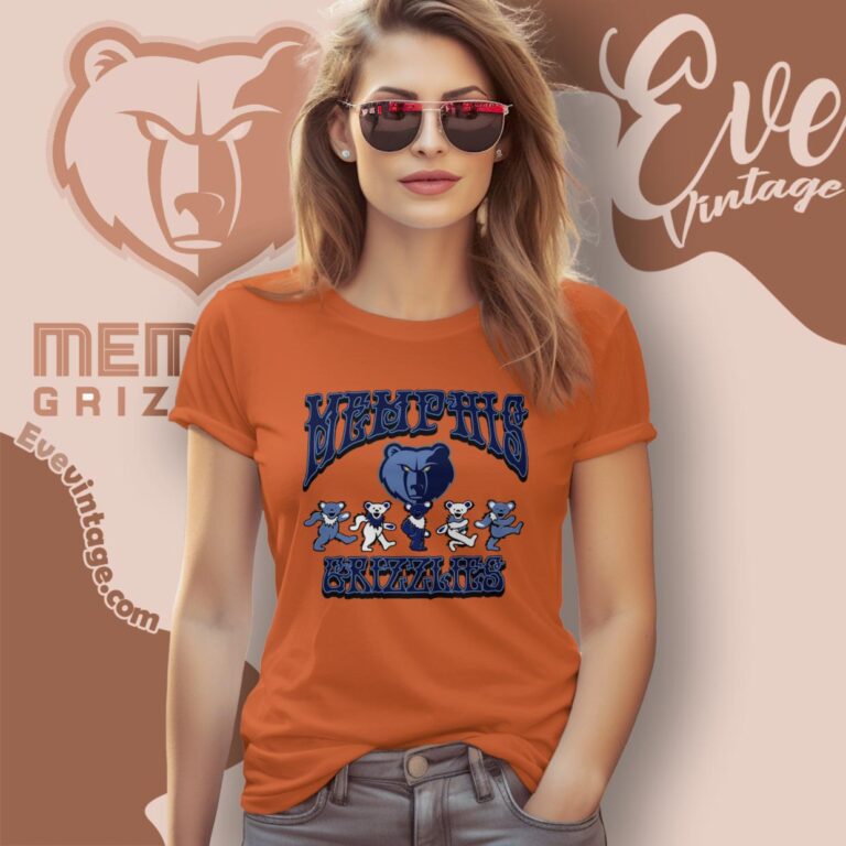 Dancing Bears Memphis Grizzlies Grateful Dead Shirt Women T Shirt Dancing Bears Memphis Grizzlies Grateful Dead Shirt Women T Shirt
