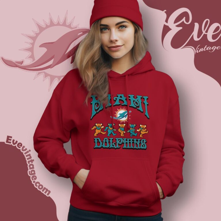Dancing Bears Miami Dolphins Grateful Dead Shirt Hoodie Dancing Bears Miami Dolphins Grateful Dead Shirt Hoodie