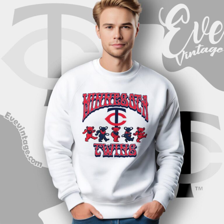 Dancing Bears Minnesota Twins Grateful Dead Shirt Sweatshirt Dancing Bears Minnesota Twins Grateful Dead Shirt Sweatshirt