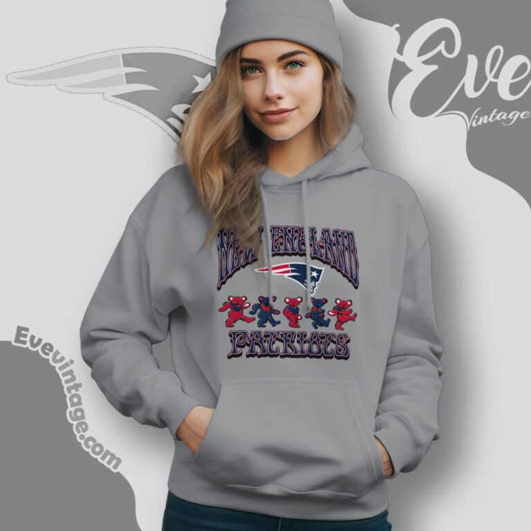 Dancing Bears New England Patriots Grateful Dead Shirt Hoodie Dancing Bears New England Patriots Grateful Dead Shirt Hoodie