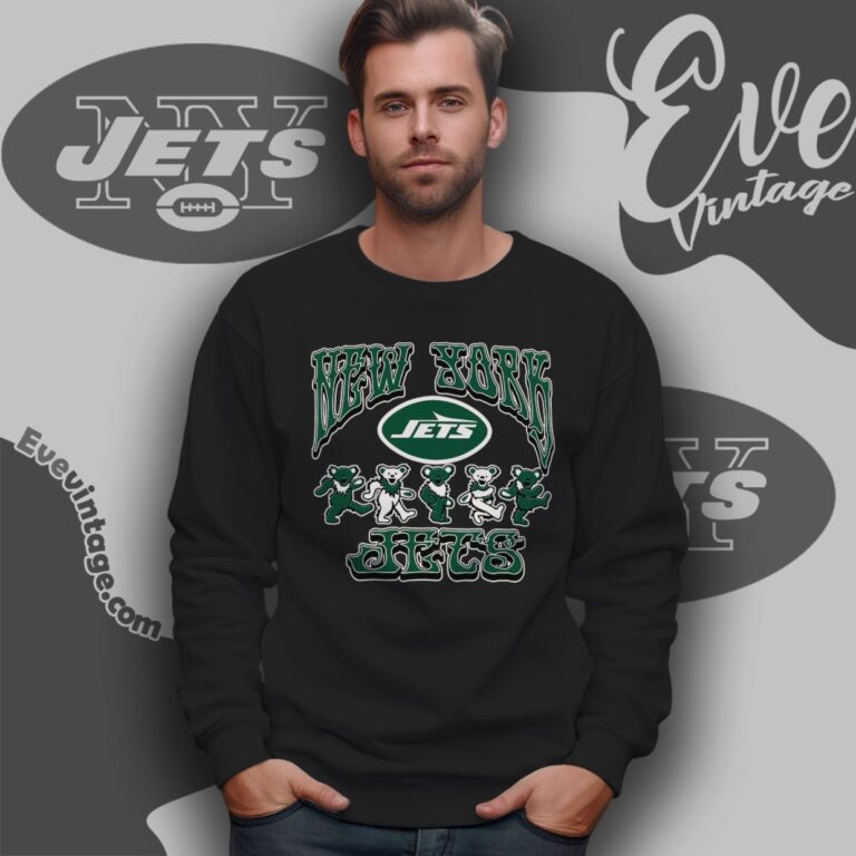 Dancing Bears New York Jets Grateful Dead Shirt Sweatshirt Dancing Bears New York Jets Grateful Dead Shirt Sweatshirt