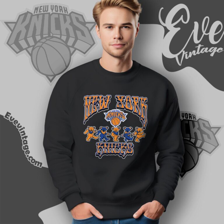 Dancing Bears New York Knicks Grateful Dead Shirt Sweatshirt Dancing Bears New York Knicks Grateful Dead Shirt Sweatshirt