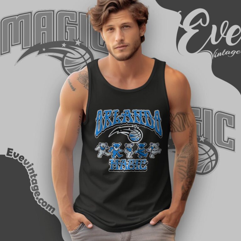 Dancing Bears Orlando Magic Grateful Dead Shirt Tank Top Racerback Dancing Bears Orlando Magic Grateful Dead Shirt Tank Top Racerback