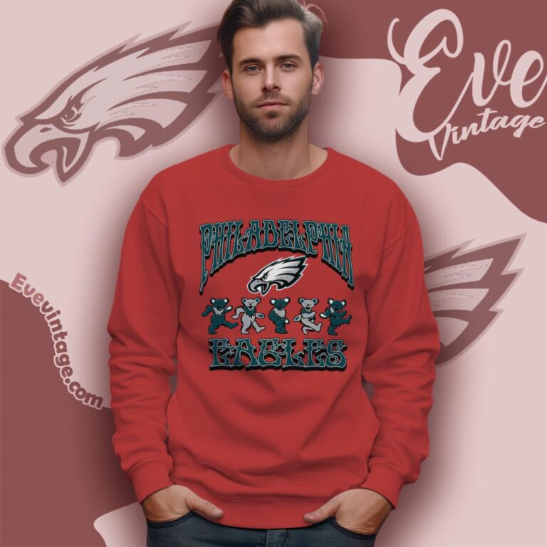 Dancing Bears Philadelphia Eagles Grateful Dead Shirt Sweatshirt Dancing Bears Philadelphia Eagles Grateful Dead Shirt Sweatshirt