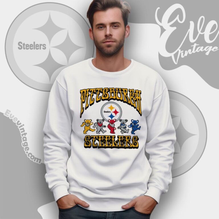 Dancing Bears Pittsburgh Steelers Grateful Dead Shirt Sweatshirt Dancing Bears Pittsburgh Steelers Grateful Dead Shirt Sweatshirt