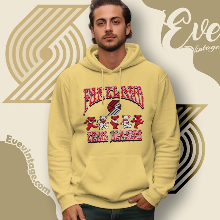 Dancing Bears Portland Trail Blazers Grateful Dead Shirt Hoodie Dancing Bears Portland Trail Blazers Grateful Dead Shirt Hoodie
