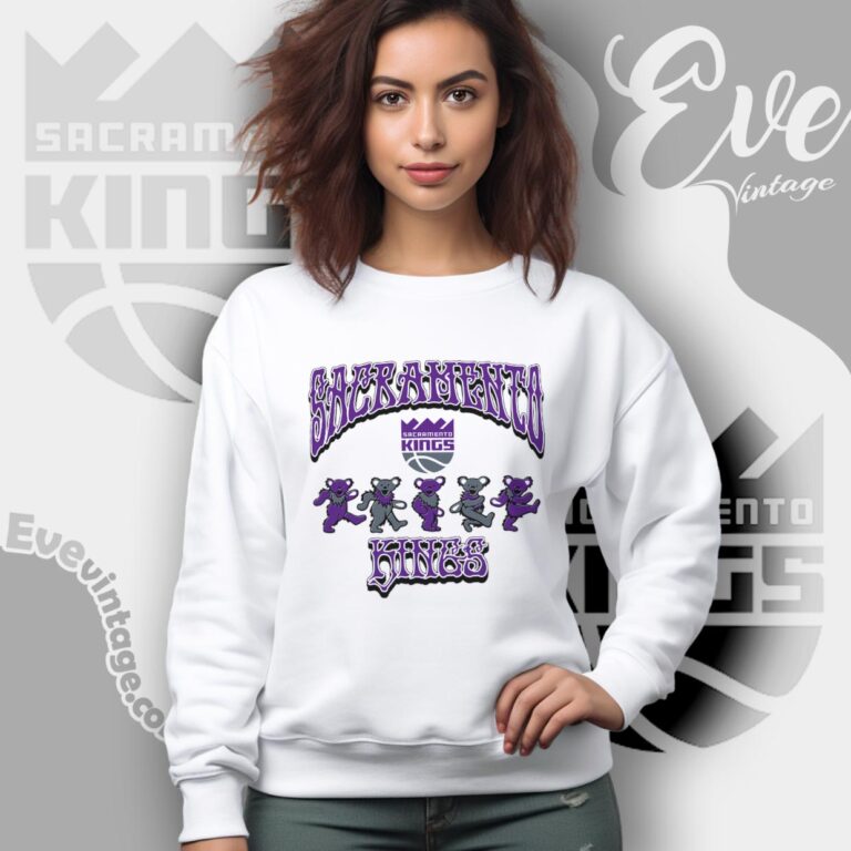 Dancing Bears Sacramento Kings Grateful Dead Shirt Sweatshirt Dancing Bears Sacramento Kings Grateful Dead Shirt Sweatshirt