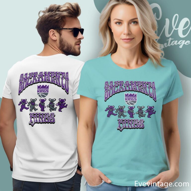 Dancing Bears Sacramento Kings Grateful Dead Shirt Women T Shirt Dancing Bears Sacramento Kings Grateful Dead Shirt Women T Shirt