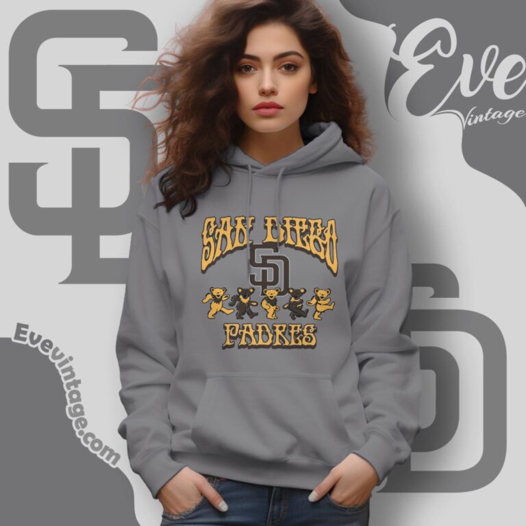 Dancing Bears San Diego Padres Grateful Dead Shirt Hoodie Dancing Bears San Diego Padres Grateful Dead Shirt Hoodie