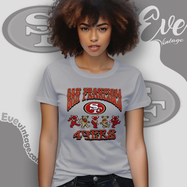 Dancing Bears San Francisco 49ers Grateful Dead Shirt Women T Shirt Dancing Bears San Francisco 49ers Grateful Dead Shirt Women T Shirt