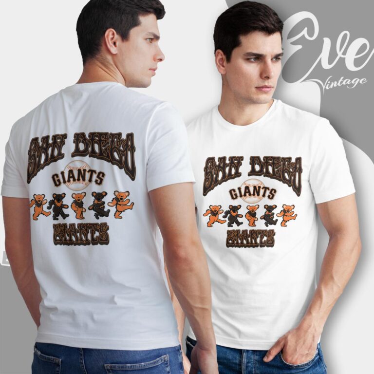 Dancing Bears San Francisco Giants Grateful Dead Shirt T Shirt Dancing Bears San Francisco Giants Grateful Dead Shirt T Shirt