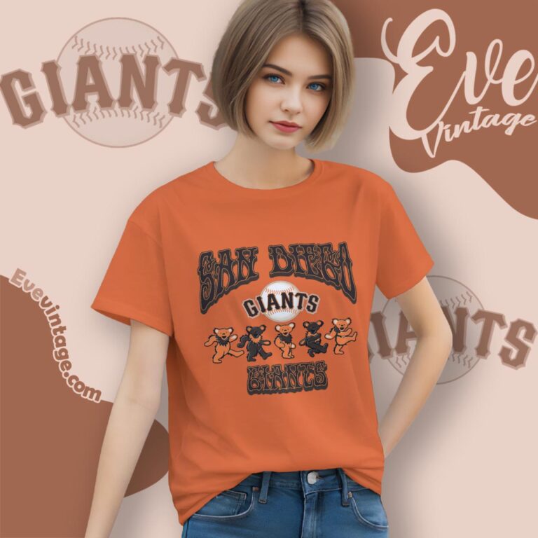 Dancing Bears San Francisco Giants Grateful Dead Shirt Women T Shirt Dancing Bears San Francisco Giants Grateful Dead Shirt Women T Shirt