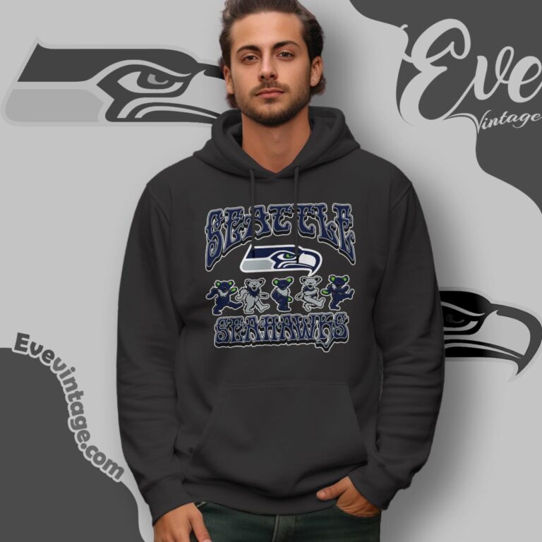 Dancing Bears Seattle Seahawks Grateful Dead Shirt Hoodie Dancing Bears Seattle Seahawks Grateful Dead Shirt Hoodie