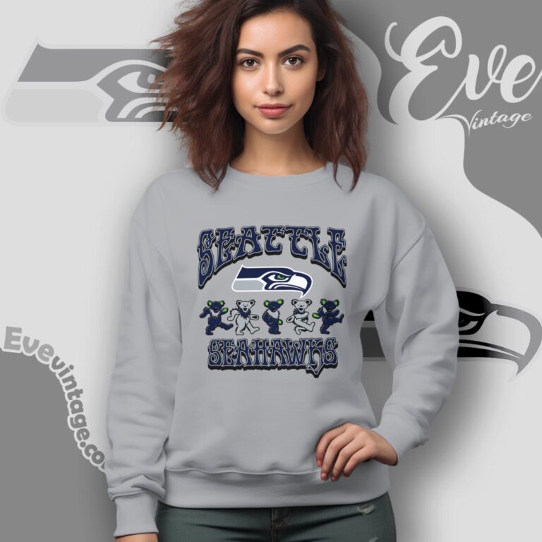 Dancing Bears Seattle Seahawks Grateful Dead Shirt Sweatshirt Dancing Bears Seattle Seahawks Grateful Dead Shirt Sweatshirt