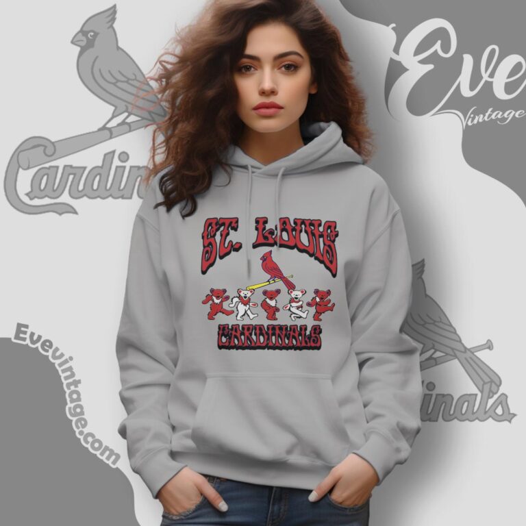 Dancing Bears St Louis Cardinals Grateful Dead Shirt Hoodie Dancing Bears St Louis Cardinals Grateful Dead Shirt Hoodie