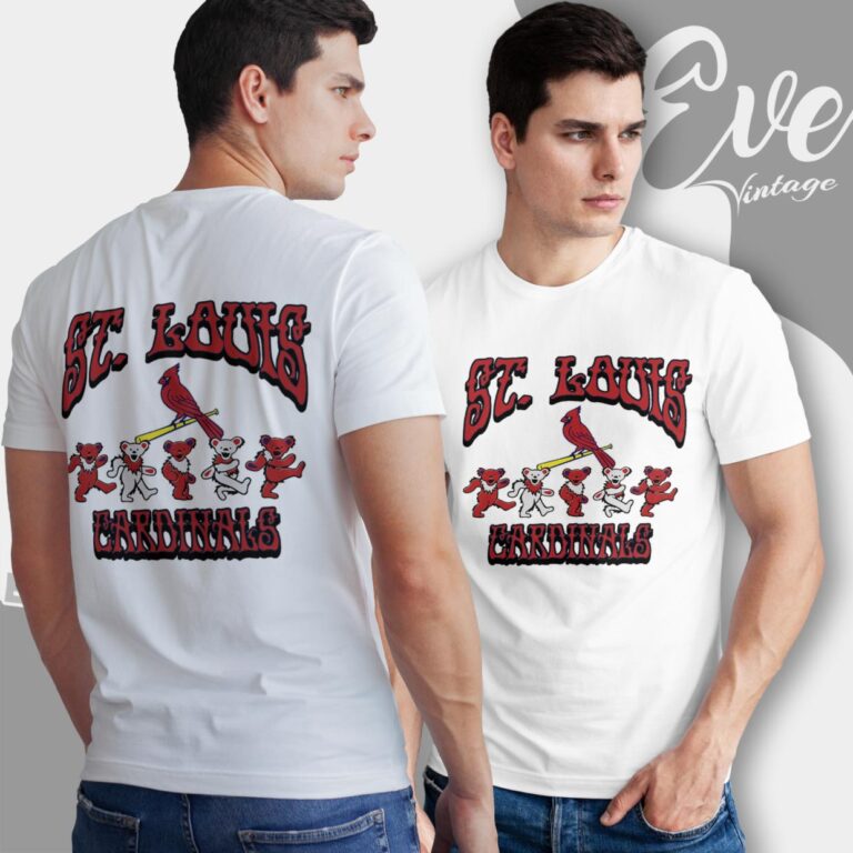 Dancing Bears St Louis Cardinals Grateful Dead Shirt T Shirt Dancing Bears St Louis Cardinals Grateful Dead Shirt T Shirt