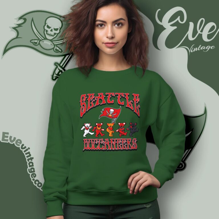 Dancing Bears Tampa Bay Buccaneers Grateful Dead Shirt Sweatshirt Dancing Bears Tampa Bay Buccaneers Grateful Dead Shirt Sweatshirt