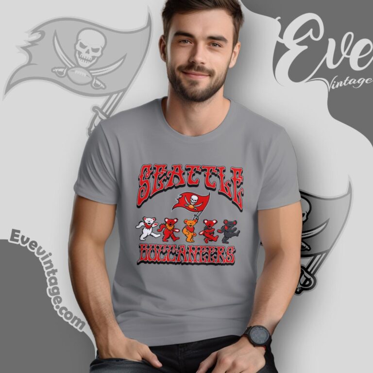 Dancing Bears Tampa Bay Buccaneers Grateful Dead Shirt T Shirt Dancing Bears Tampa Bay Buccaneers Grateful Dead Shirt T Shirt