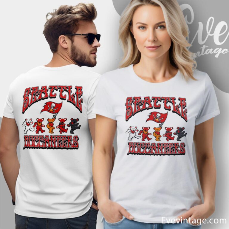 Dancing Bears Tampa Bay Buccaneers Grateful Dead Shirt Women T Shirt Dancing Bears Tampa Bay Buccaneers Grateful Dead Shirt Women T Shirt