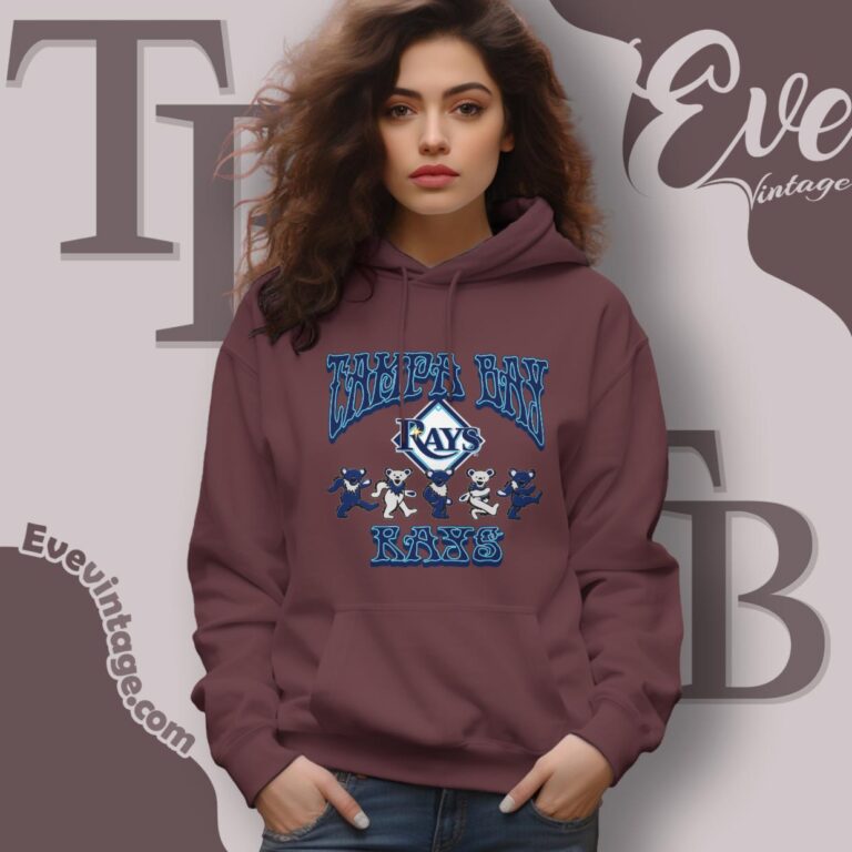 Dancing Bears Tampa Bay Rays Grateful Dead Shirt Hoodie Dancing Bears Tampa Bay Rays Grateful Dead Shirt Hoodie