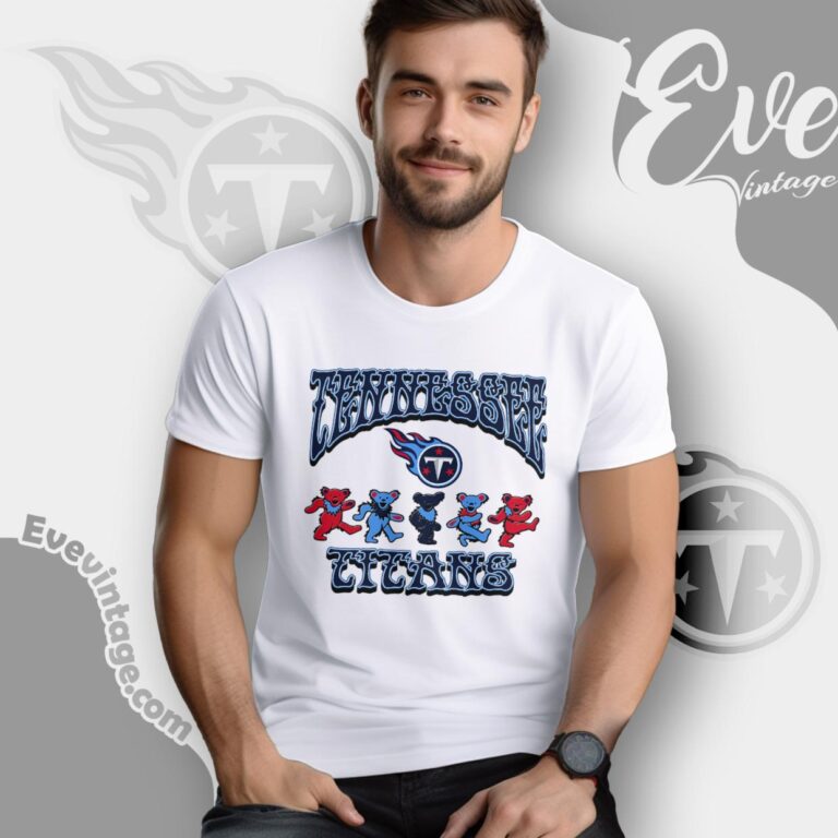 Dancing Bears Tennessee Titans Grateful Dead Shirt T Shirt Dancing Bears Tennessee Titans Grateful Dead Shirt T Shirt