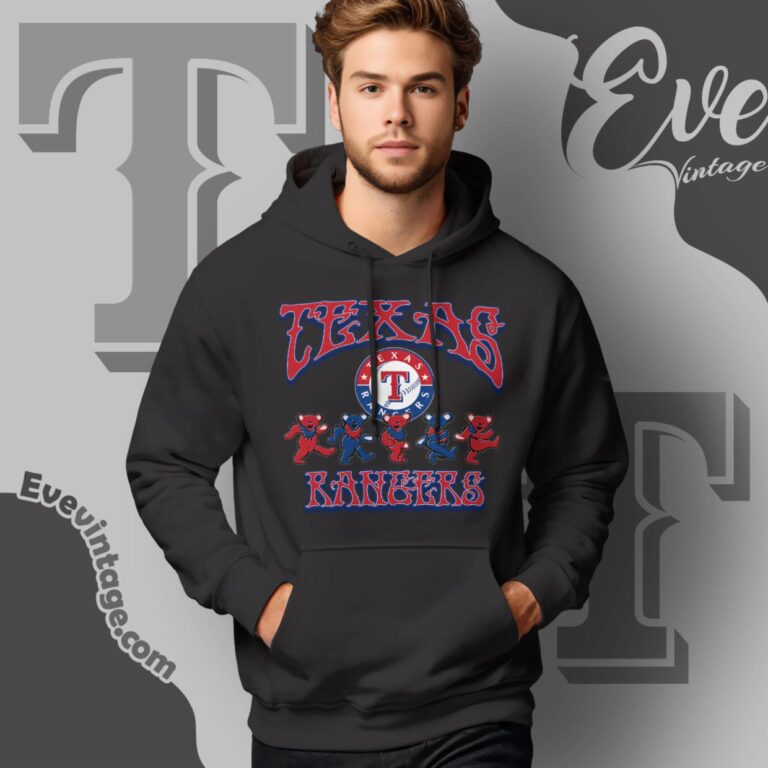 Dancing Bears Texas Rangers Grateful Dead Shirt Hoodie Dancing Bears Texas Rangers Grateful Dead Shirt Hoodie