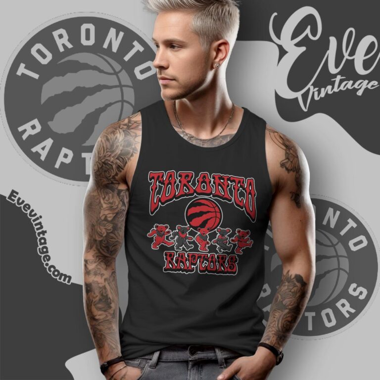 Dancing Bears Toronto Raptors Grateful Dead Shirt Tank Top Racerback Dancing Bears Toronto Raptors Grateful Dead Shirt Tank Top Racerback
