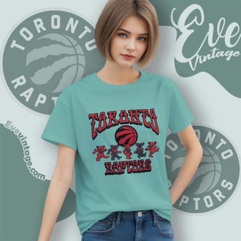 Dancing Bears Toronto Raptors Grateful Dead Shirt Women T Shirt Dancing Bears Toronto Raptors Grateful Dead Shirt Women T Shirt