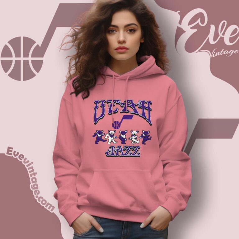 Dancing Bears Utah Jazz Grateful Dead Shirt Hoodie Dancing Bears Utah Jazz Grateful Dead Shirt Hoodie