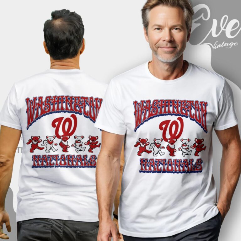 Dancing Bears Washington Nationals Grateful Dead Shirt T Shirt Dancing Bears Washington Nationals Grateful Dead Shirt T Shirt