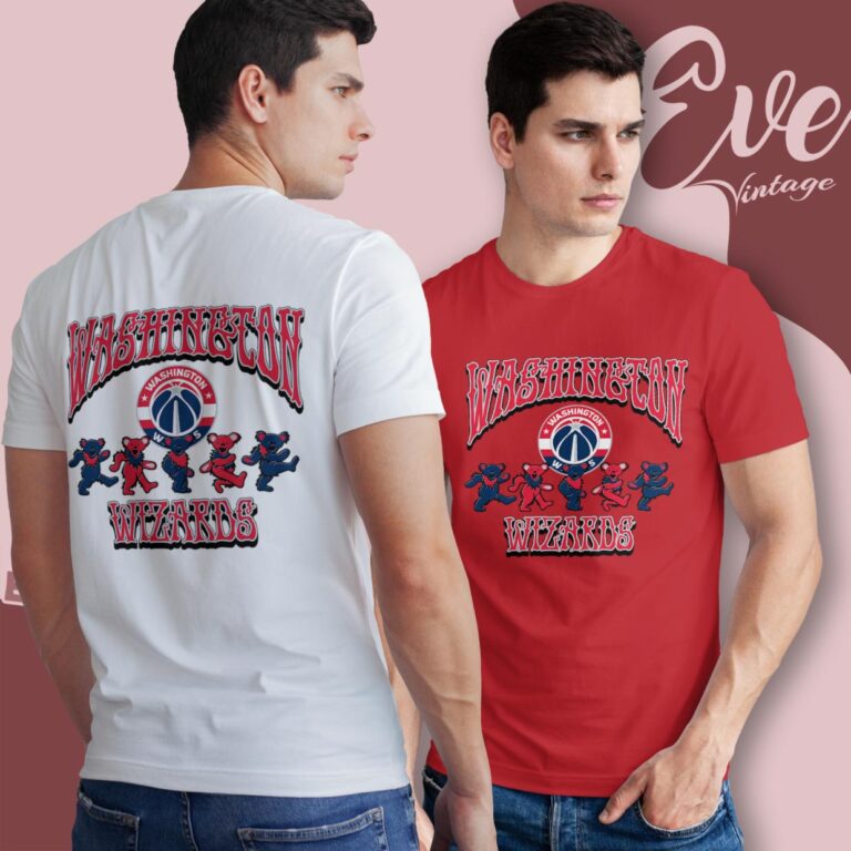 Dancing Bears Washington Wizards Grateful Dead Shirt T Shirt Dancing Bears Washington Wizards Grateful Dead Shirt T Shirt