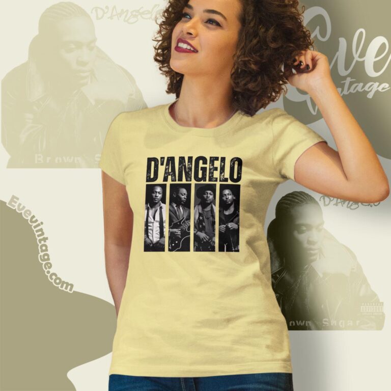 D'angelo Memories Shirt Brown Sugar Vntg Rap Tee Women T shirt D'angelo Memories Shirt Brown Sugar Vntg Rap Tee Women T shirt