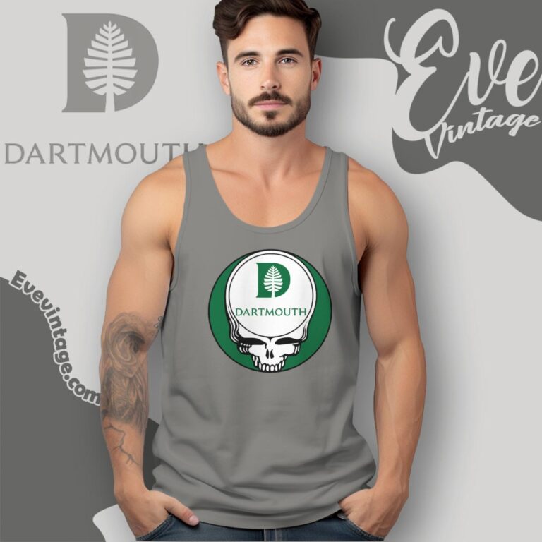 Dartmouth College Steal Your Face Grateful Dead Shirt Tank Top Racerback Dartmouth College Steal Your Face Grateful Dead Shirt Tank Top Racerback
