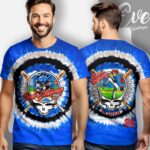 Dead And Co 2022 Summer Tour Baseball Tie-dye Shirt