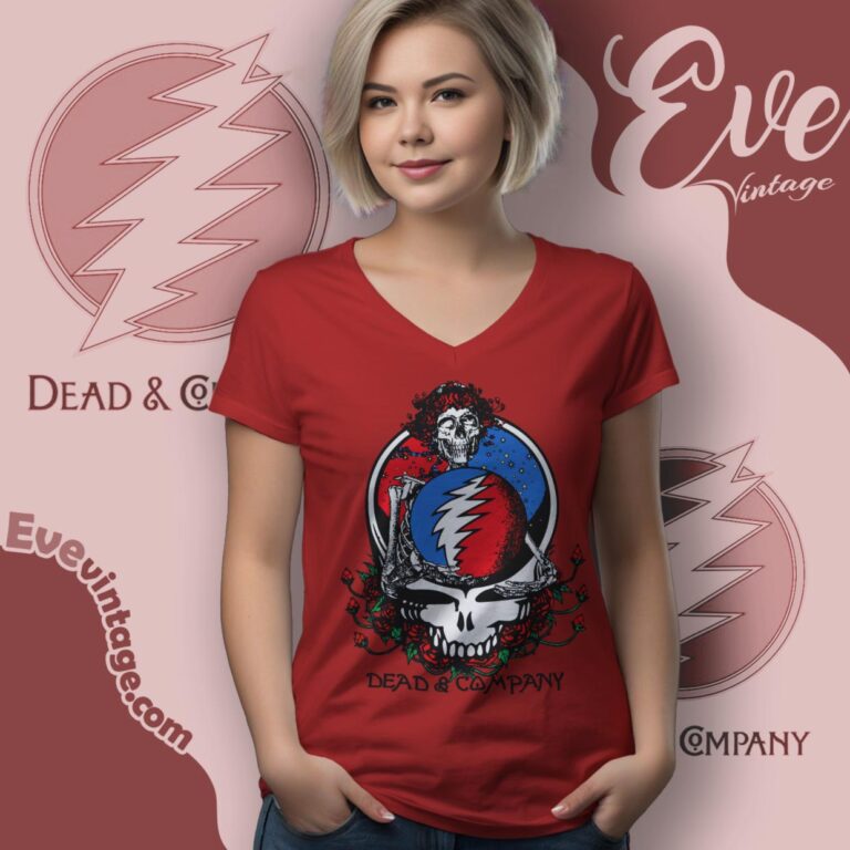 Dead And Co Live At Sphere 2024 Official Shirt V Neck TShirt Dead And Co Live At Sphere 2024 Official Shirt V Neck TShirt