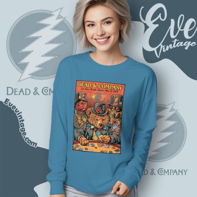 Dead And Co Live At Sphere Shirt Las Vegas May 31 2024 Poster Long Sleeve Tee Dead And Co Live At Sphere Shirt Las Vegas May 31 2024 Poster Long Sleeve Tee