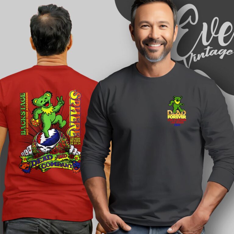 Dead And Co Sphere Las Vegas August 9 2024 Shirt Long Sleeve Dead And Co Sphere Las Vegas August 9 2024 Shirt Long Sleeve