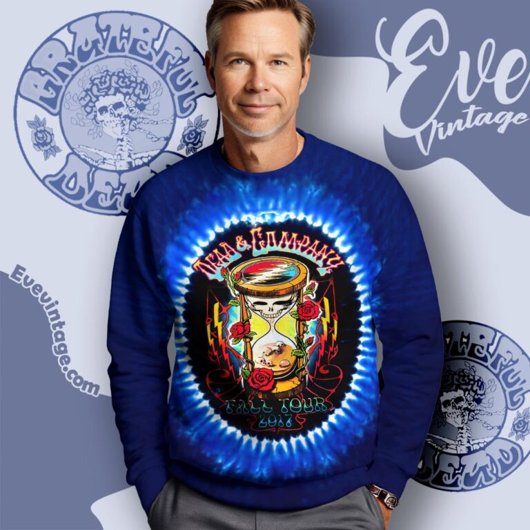 Dead And Company 2017 Fall Tour Official Tie Dye Sweatshirt Dead And Company 2017 Fall Tour Official Tie Dye Sweatshirt