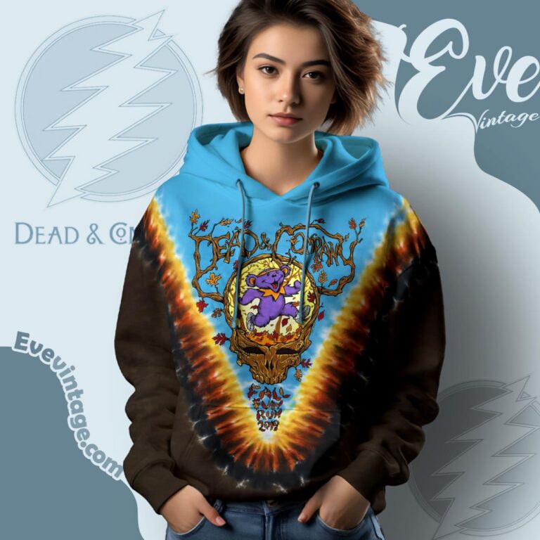 Dead And Company Fall Fun Run 2019 Tie Dye Hoodie Dead And Company Fall Fun Run 2019 Tie Dye Hoodie