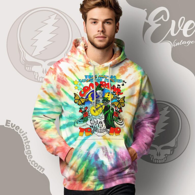 Dead And Company Tour 2021 Trip Tie dye Hoodie Dead And Company Tour 2021 Trip Tie dye Hoodie