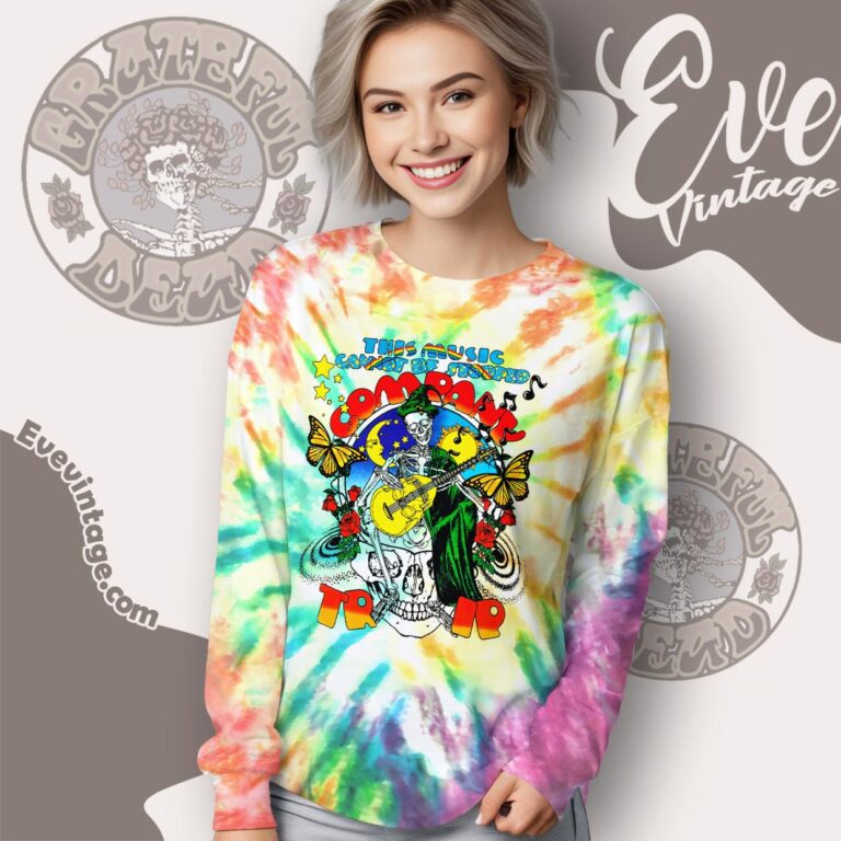 Dead And Company Tour 2021 Trip Tie dye Long Sleeve Tee Dead And Company Tour 2021 Trip Tie dye Long Sleeve Tee