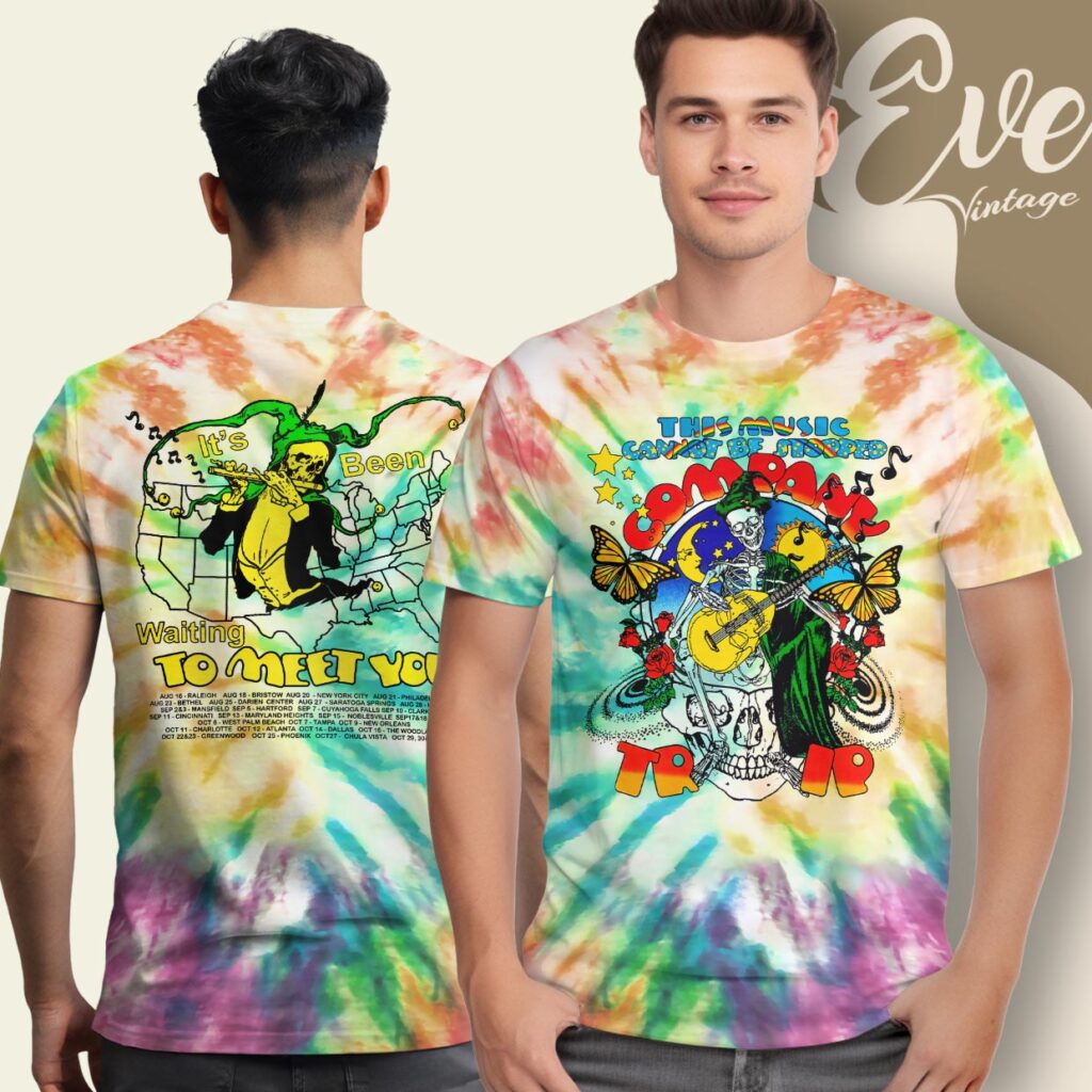 Dead And Company Tour 2021 TRIP Tie-dye