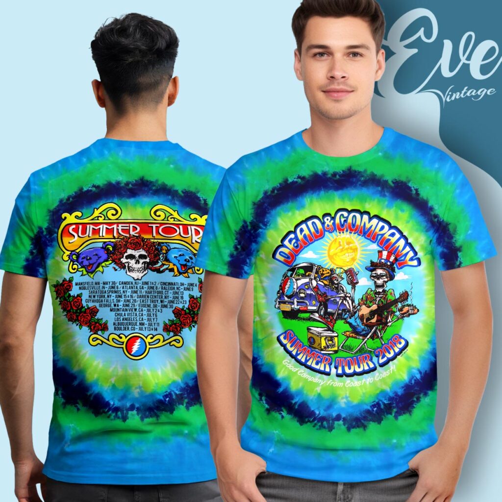 Dead & Co 2018 Summer Tour Tie-Dye Shirt