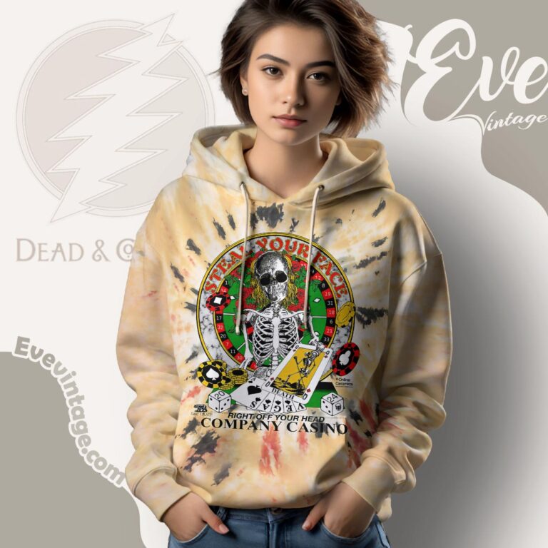 Dead Co 2024 Company Casio Right Of Your Head Tie dye Hoodie Dead Co 2024 Company Casio Right Of Your Head Tie dye Hoodie