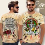 Dead & Co 2024 Company Casio Right Of Your Head Tie-dye Shirt