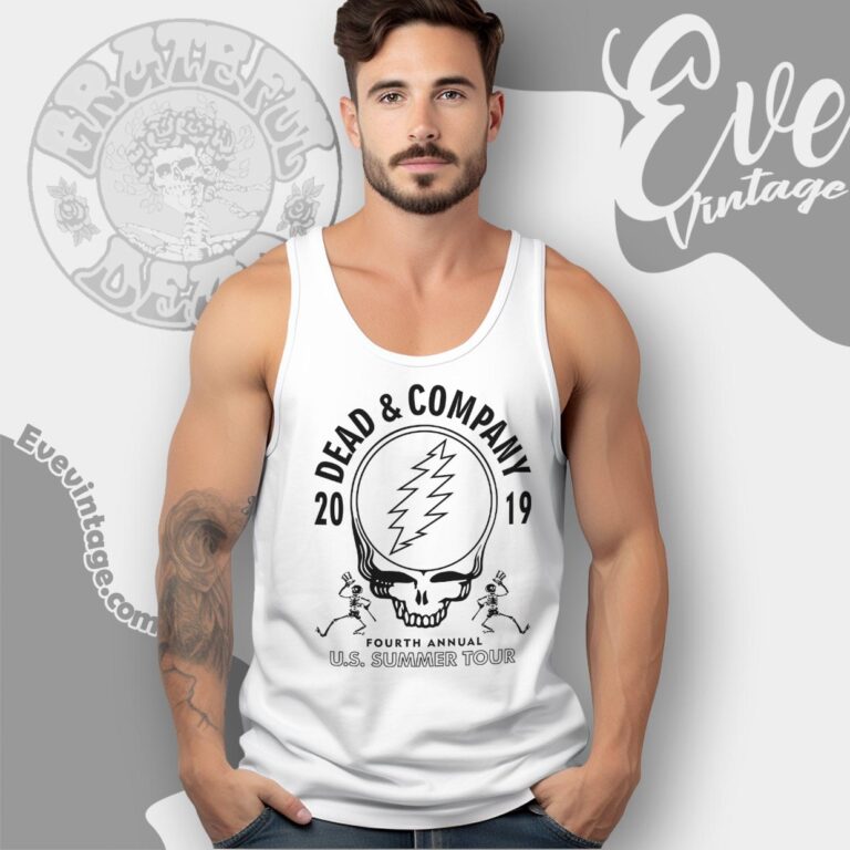 Dead Company 2019 Us Summer Tour Shirt Tank Top Racerback Dead Company 2019 Us Summer Tour Shirt Tank Top Racerback