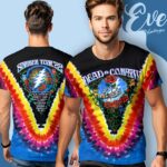 Dead & Company 2022 Summer Tour Tie dye T shirt
