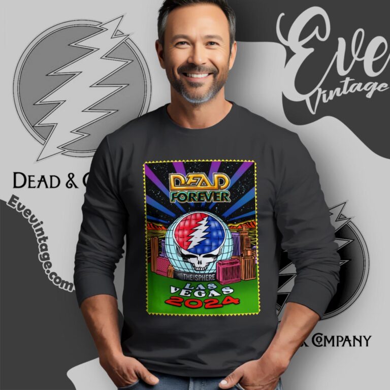 Dead Forever At The Sphere Las Vegas 2024 Shirt Long Sleeve Tee Dead Forever At The Sphere Las Vegas 2024 Shirt Long Sleeve Tee